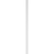 Ekena Millwork Plain PVC Pilaster w/Standard Capital & Base, 5"W x 102"H x 2"P PILP05X102SM01-2 - alternate 2